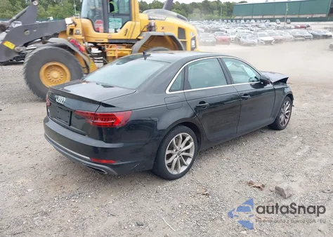 2019 Audi A4 40 Titanium Premium z USA, uszkodzony, nr VIN WAUGMAF4XKN004708